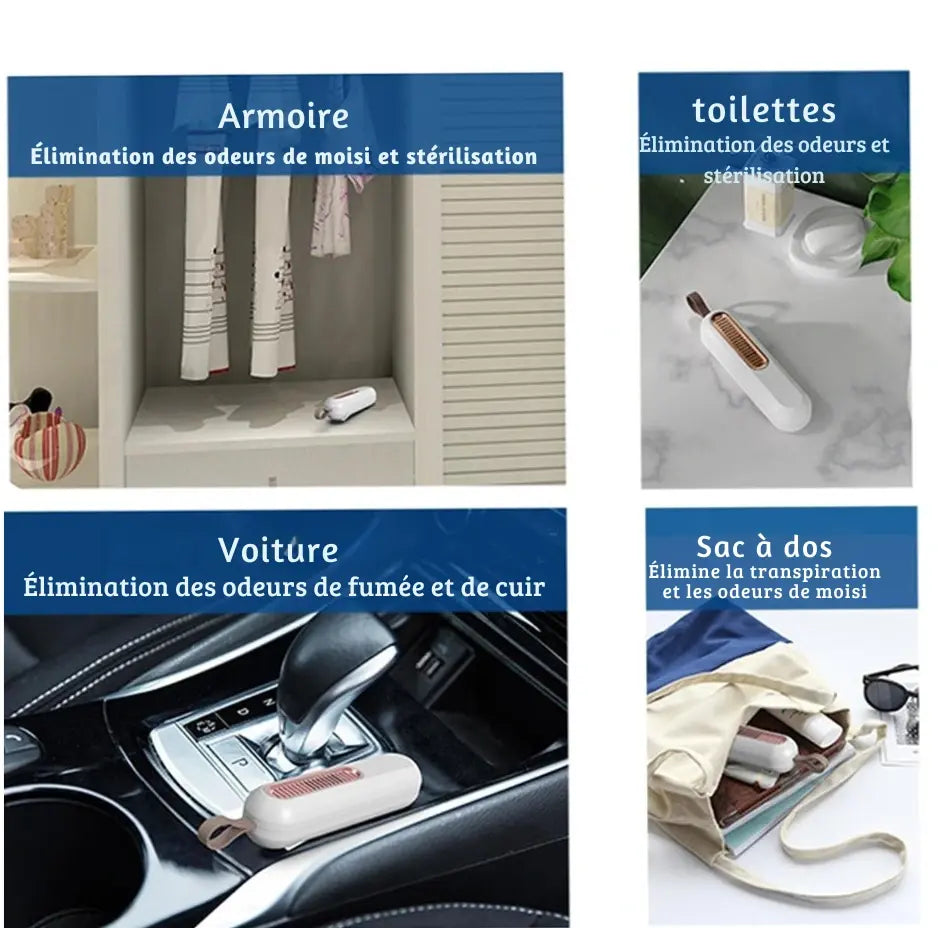 Purificateur d’Air Rechargeable pour Réfrigérateur