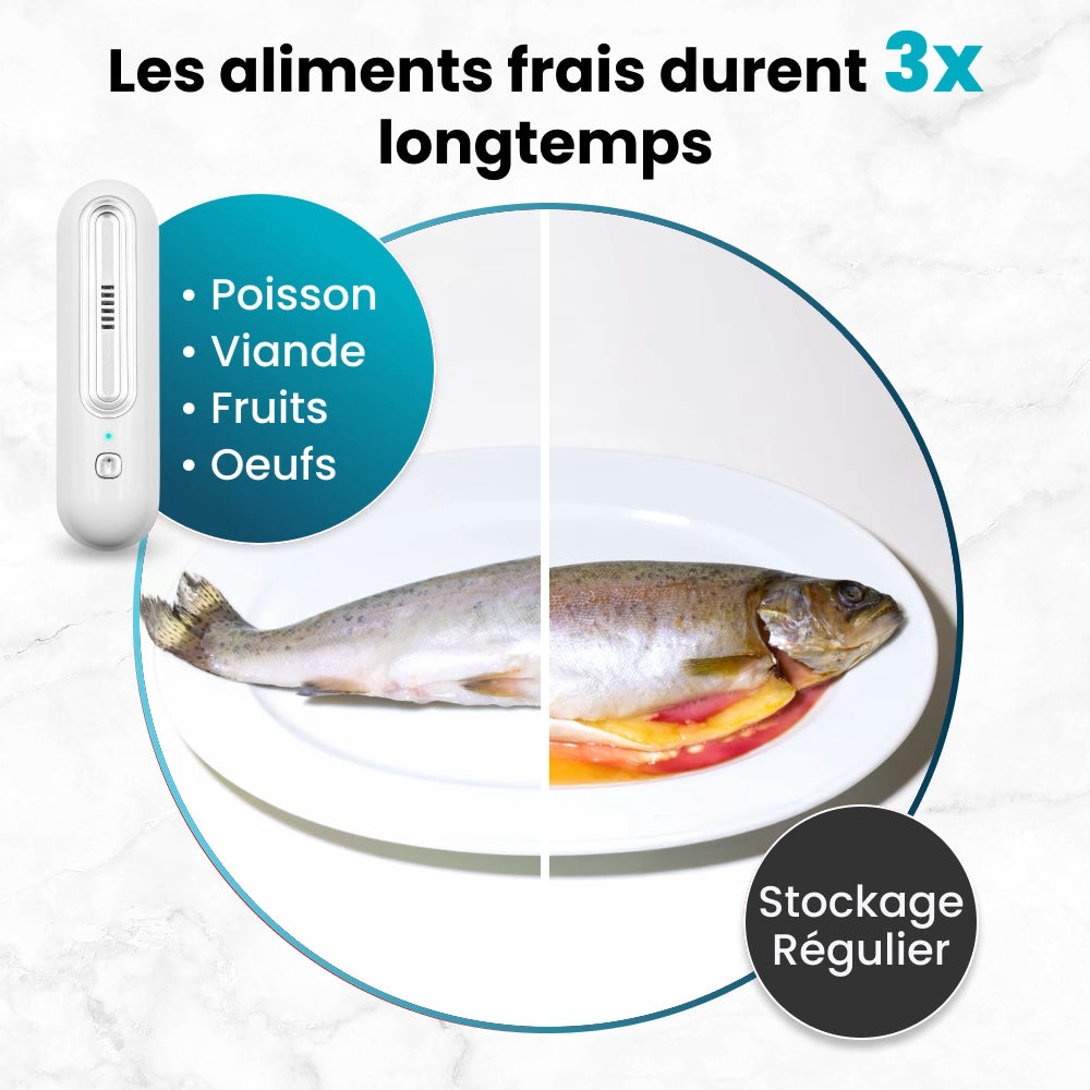 Purificateur d’Air Rechargeable pour Réfrigérateur